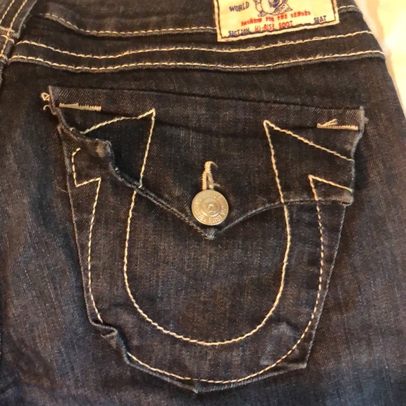 True Religion Flare Jeans - Picture 3 of 5